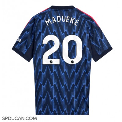 Muški Nogometni Dres Arsenal Noni Madueke #20 Gostujuci 2025-26 Kratak Rukav Muški Nogometni Dres Arsenal Noni Madueke #20 Gostujuci 2025-26 Kratak Rukav